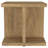Metron Mango Square End Table