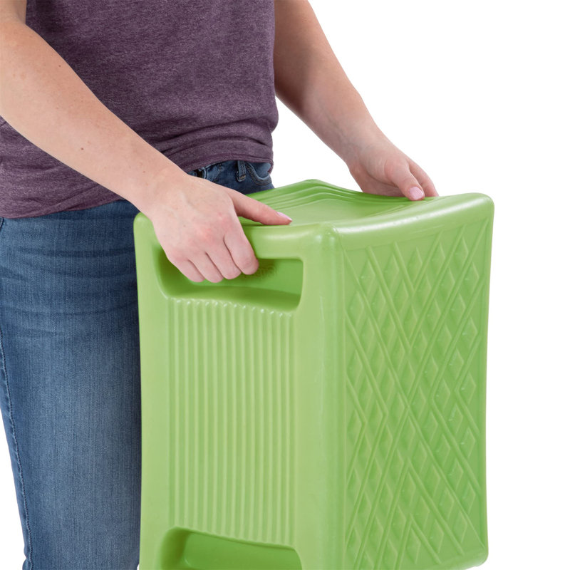 Simplay3 Green Adjustable Plastic Garden Seat