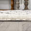 Tapis blanc / gris à poils longs Kips Bay-1136719212