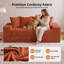Upholstered 78 " Cotton Sofa-719492263