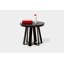 ARS Solid Wood Pedestal End Table