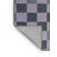 Tapis gris à carreaux lavable à la machine-686670518