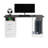 Gaming Desk, White Finish
