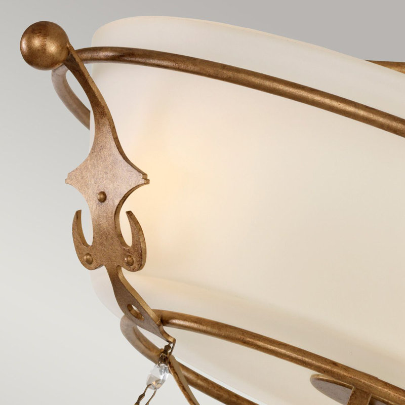 Augill Glass Semi Flush Mount