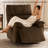 Ergonomic pleated design lounge chair-837077930