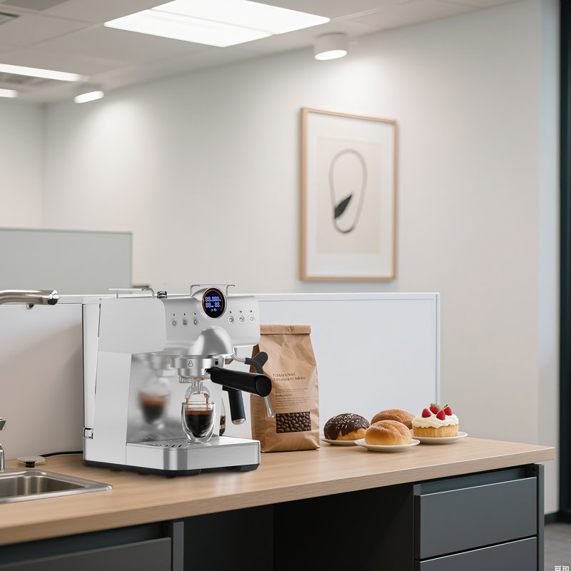 Pro 20-Bar Espresso Machine Cold Brew Ready,  Steam Wand for Silky Milk Frothing, LED Smart Display—Removable Water Tank for  Latte &Cappuccino Maker