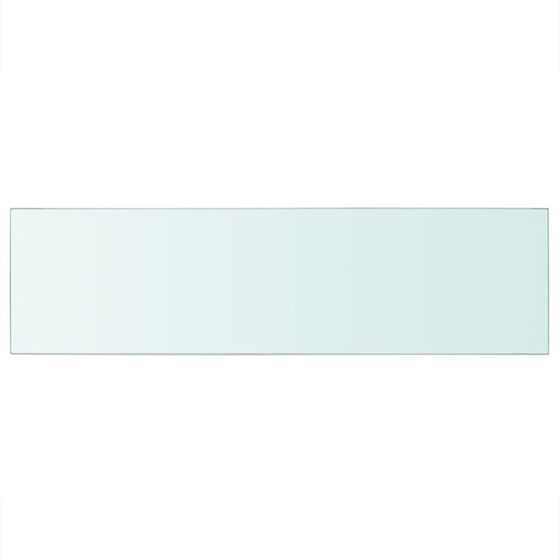 Glass Shelf Panel, 0.31" H x 35.4" W x 9.8" D