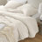 Avril Ivory Fluffy Ribbed Plush 3-Piece King/Cal King Comforter Set-101983311-101983313