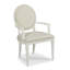 Ovale Upholstered Arm Chair-648334981