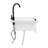 Wall-Mounted Laundry Sink-123246528
