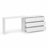 Ameyaa 6 Drawer 51.2" W Double Dresser-1098134519