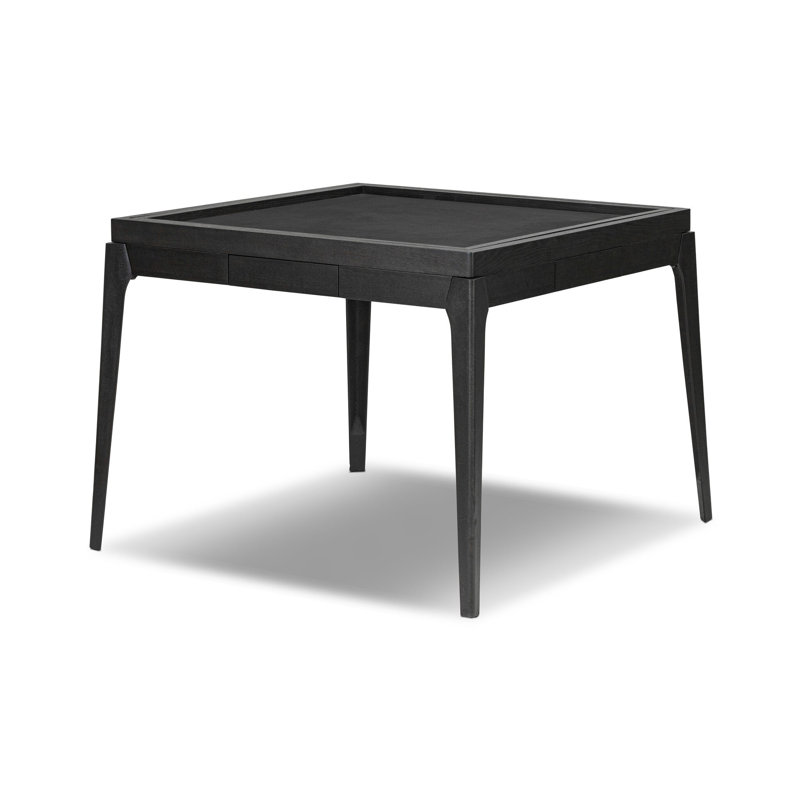 Mahjong Table-Ebonized Oak, Ebonized Oak