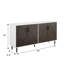 Buffet bas à quatre portes de 58 po de largeur Aminatou-1876353720