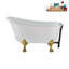 1300.5mm x 650.2mm Soaking Acrylic Bathtub-1995344054-1995344063