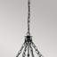Devin 8-Light Wagon Wheel Chandelier