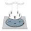 Steel Concrete Mount Umbrella Base-70768063