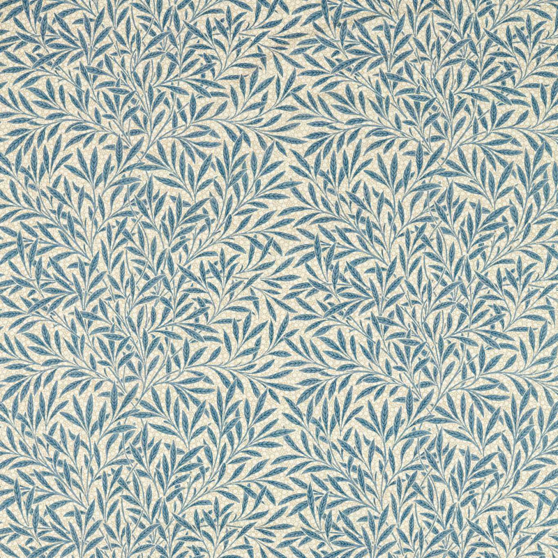 Emerys Willow Fabric, Woad Blue