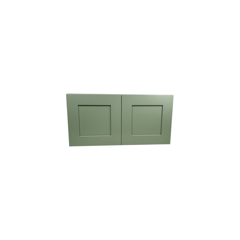 Armoire murale d'angle en contreplaqué Shaker de 13 po Shaker, prête à assembler, 30", 18"