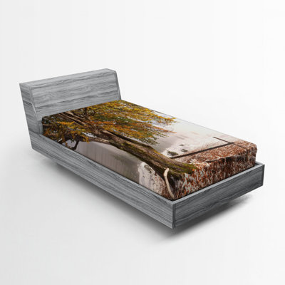 Drap-housse feuilles