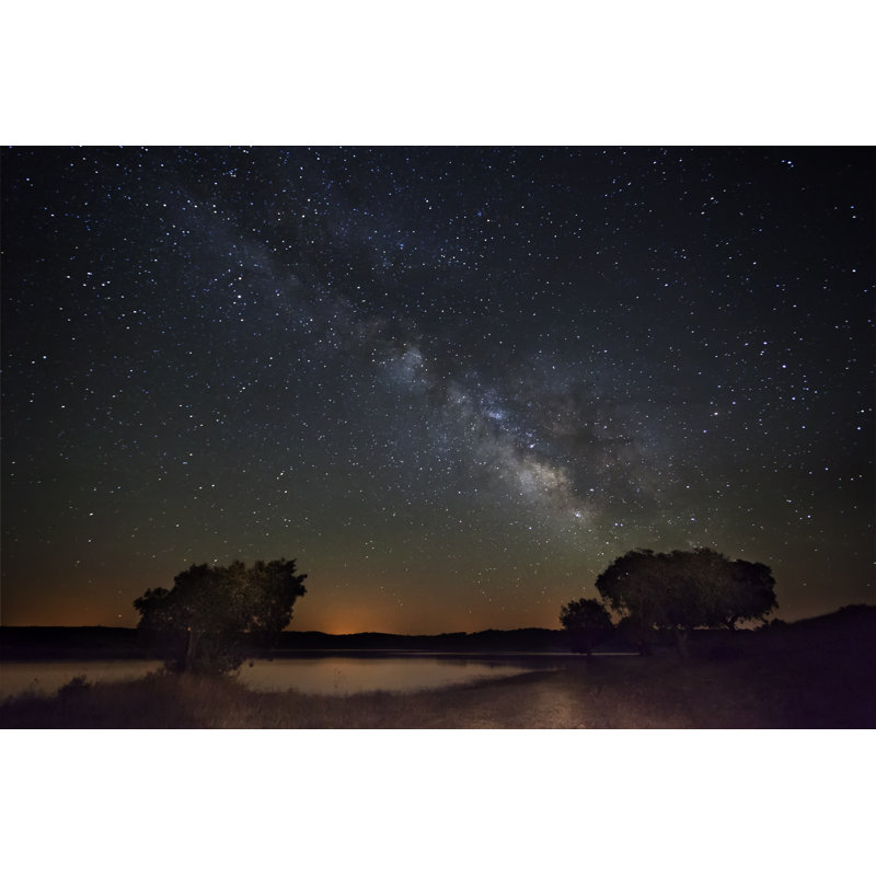Milky Way - Photographie sur toile tendue, L 12 po x H 8 po