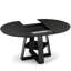 Table de salle à manger extensible et chaises, table de cuisine moderne avec sièges-147296956-147296959-147296965