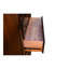 Commode en bois de couleur noyer foncé