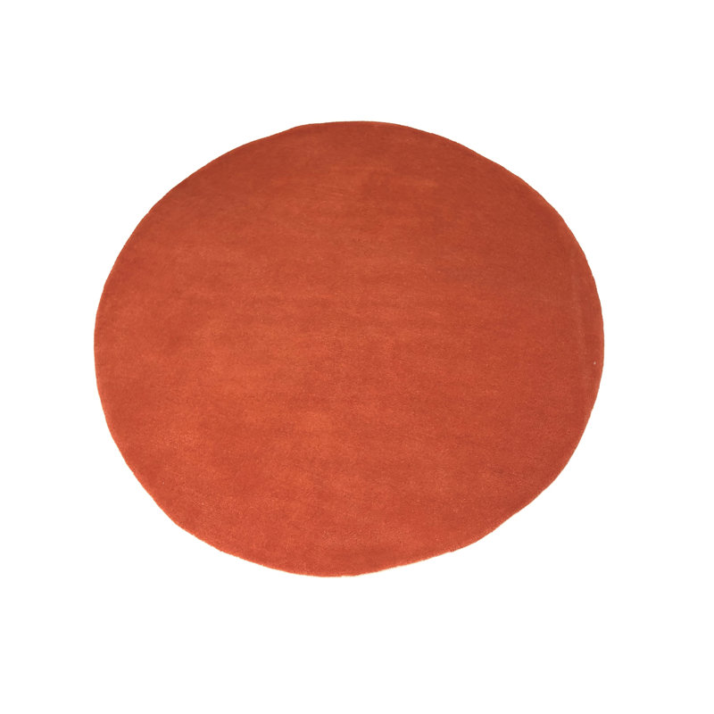 Round Enedina Solid Colour Area Rug, Round 170cm