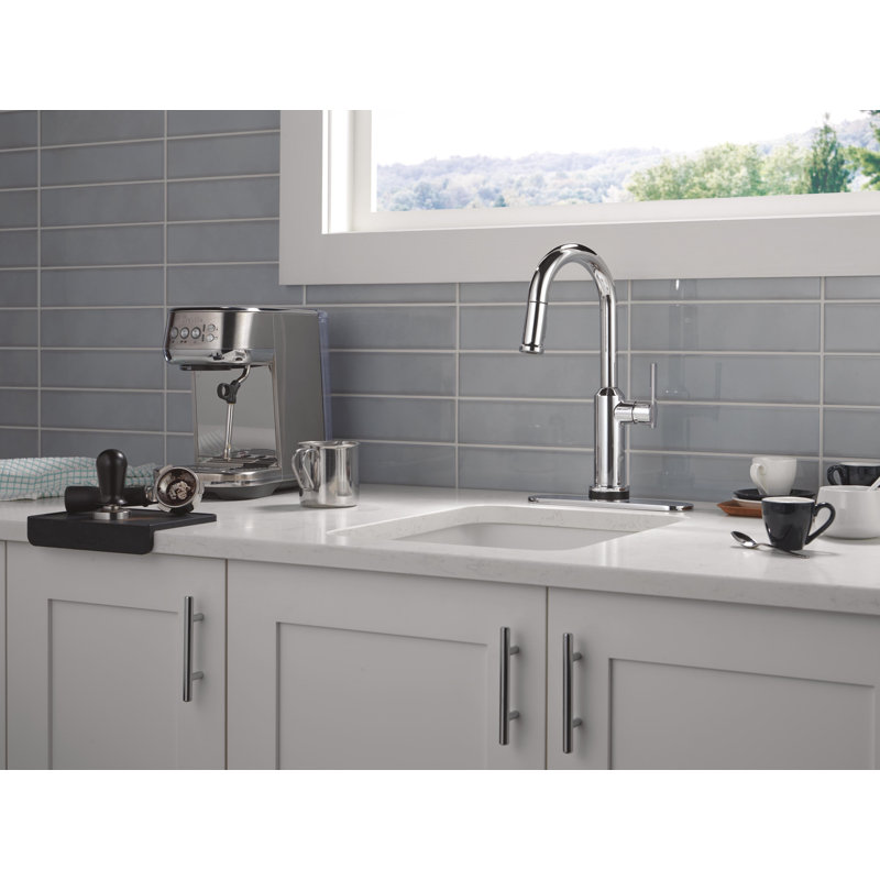 Touch2O Bar / Prep Faucet with Touchless Technology, Lumicoat Chrome