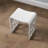 Freestanding Shower Seat Solid Surface Shower Stool