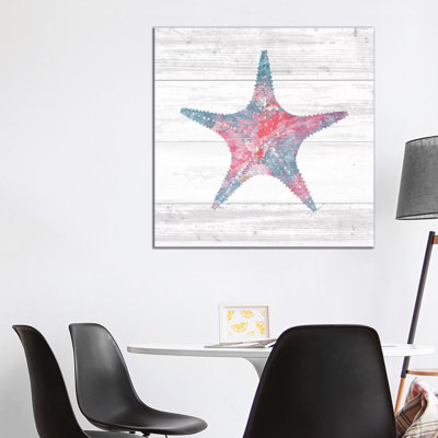 Ocean Life IV by Sarah Adams - Wrapped Canvas Painting