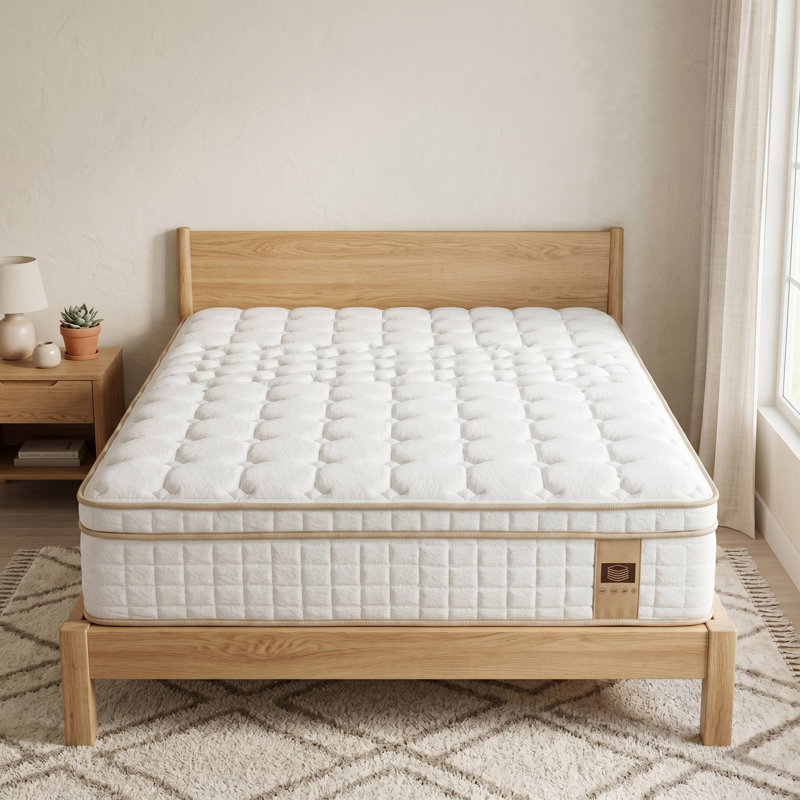 12in-queen Size Hybrid Mattress,medium-softness Spring-hybrid Mattress