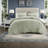Premium Cotton Bedding Sets, King Sage Embroidered Quilt Set for All Seasons