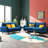 Marick Wide Round Arms Small Apartment Loveseat-1022826345-946205333