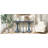 59.8" Wooden Console Table with Oak Veneer Top-1999630819