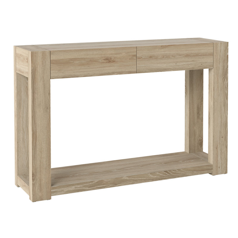 Hazel Console Table with 2 Storage Drawers for Entryway, Living Room,Hallway