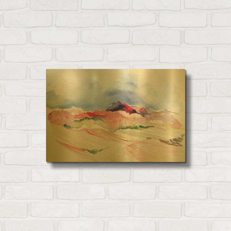 " Desertscape ", 24"x16"
