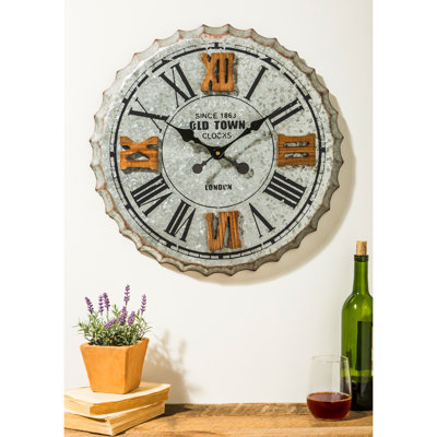Metal Wall Clock