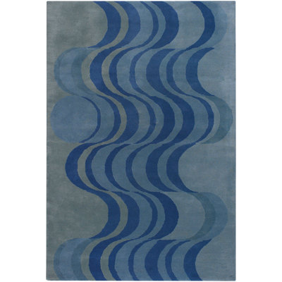 Cleavie Wool Abstract Indoor Rug