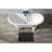 Kingston Brass Aqua Eden 67-Inch Cast Iron Oval Double Slipper Clawfoot Tub (7-Inch Faucet Drillings)-36261711