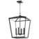 Hyperion 4 - Light Iron Lantern Geometric Chandelier
