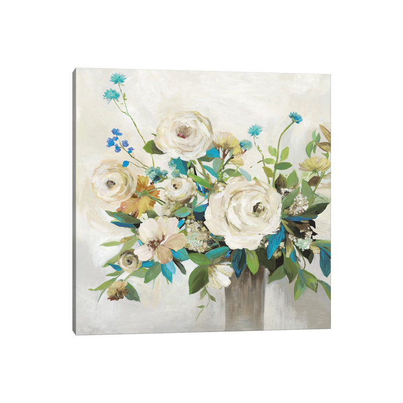 "Rassemblement clouds" par Allison Pearce, reproduction d’art, Toile tendue, Pas de tapis, H 12 po x l 12 po x P 0,75 po