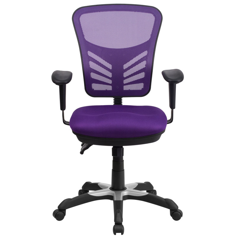 Blue Elephant Mesh Executive Chair, Purple