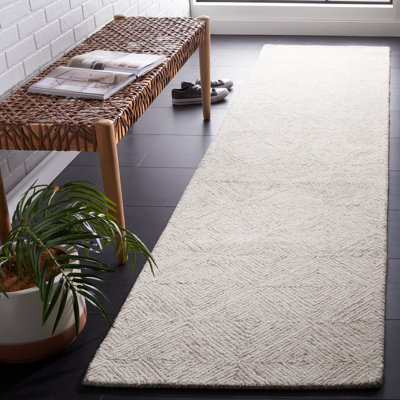 Tapis abstrait gris / ivoire Williamstown 427