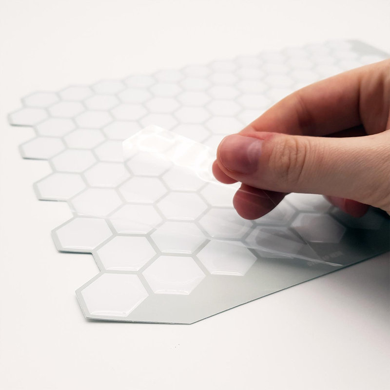 Carrelage mosaïque auto-adhésif 22 po x 44 po