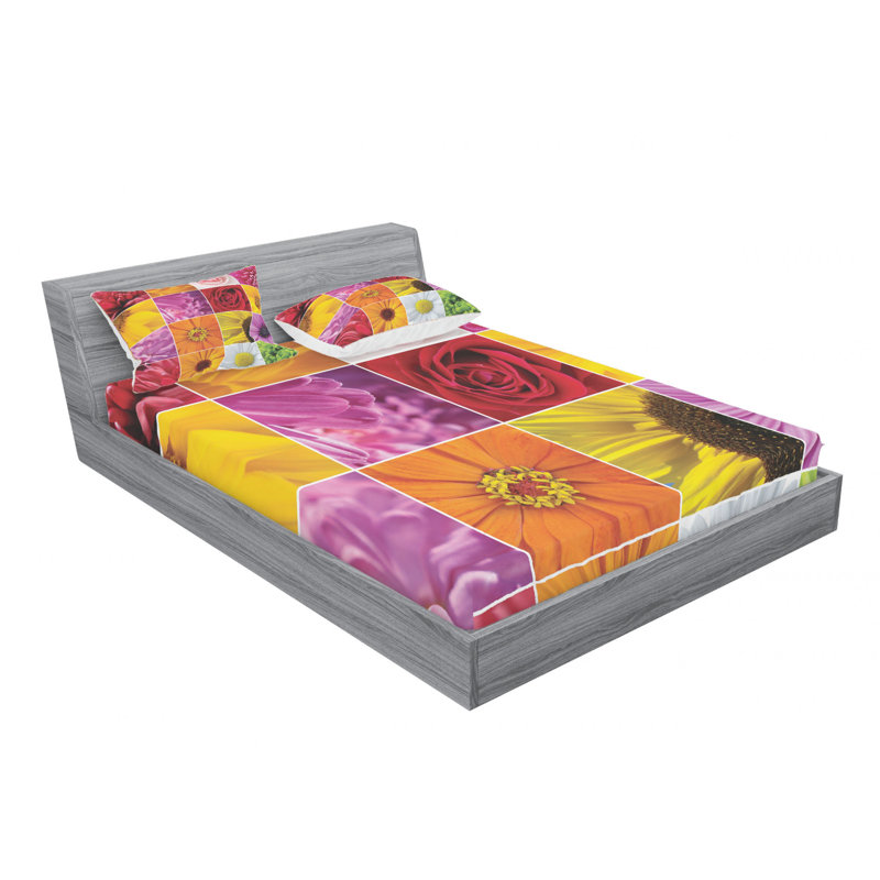Microfiber Sheet Set, Full Sheet Set with Fitted Sheet