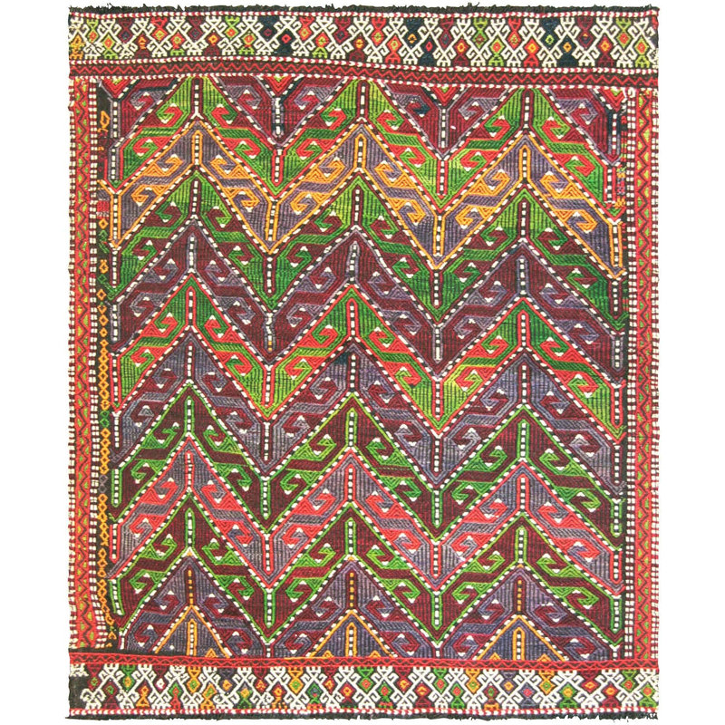 One-of-a-Kind 3'5" X 4'5" Area Rug