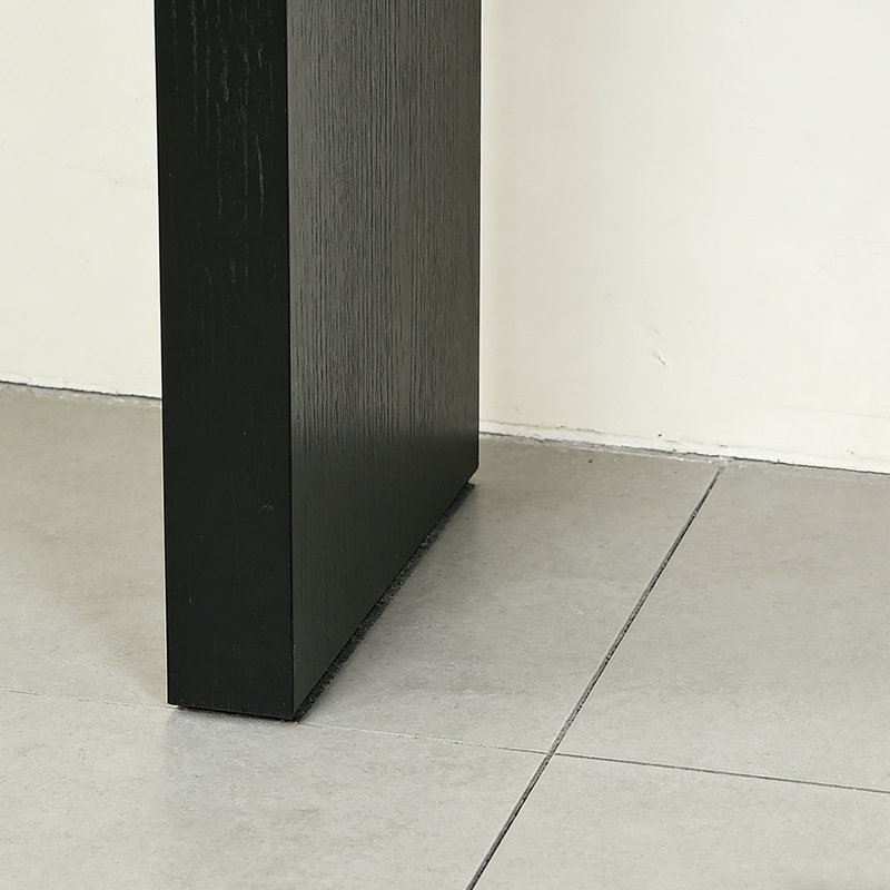 Console Retro Minimalist Art, H 33,46 po x l 47,24 po x P 15,75 po, Noir