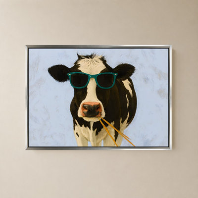 «Onward Cow» par Jenny Green - Impression sur toile