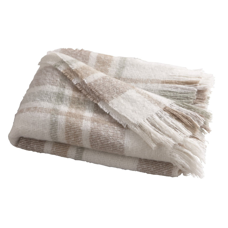 Verbier Throw Blanket, Beige
