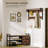 39.4” Freestanding Entryway Bench with Coat Rack, Shoe Bench and Wall Rack Combo with 21 Hooks and Drawers-460564095
